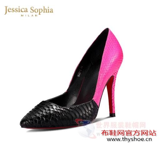 jessica sophia蛇皮高跟鞋的诱惑