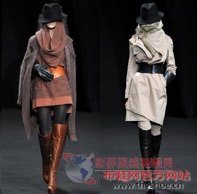 寒冬拉风瘦腿之王：过膝长靴 瞬间提升女王气场