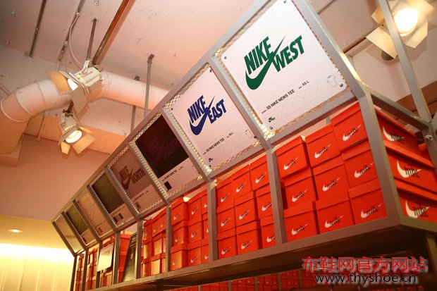 品牌BEAMS T与Nike Sportswear合作零售店铺