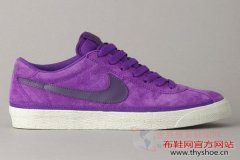 Nike&nbsp;SB2010秋冬Zoom&nbsp;Bruin紫色款滑板鞋[报道]