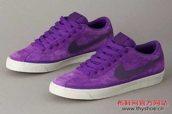 nike sb2010秋冬zoom bruin紫色款滑板鞋